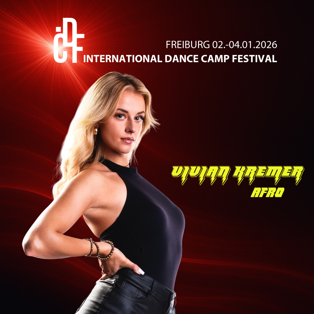 Vivian Kremer – Afro und Heels – Dozent beim International Dance Camp Festival Freiburg 2026